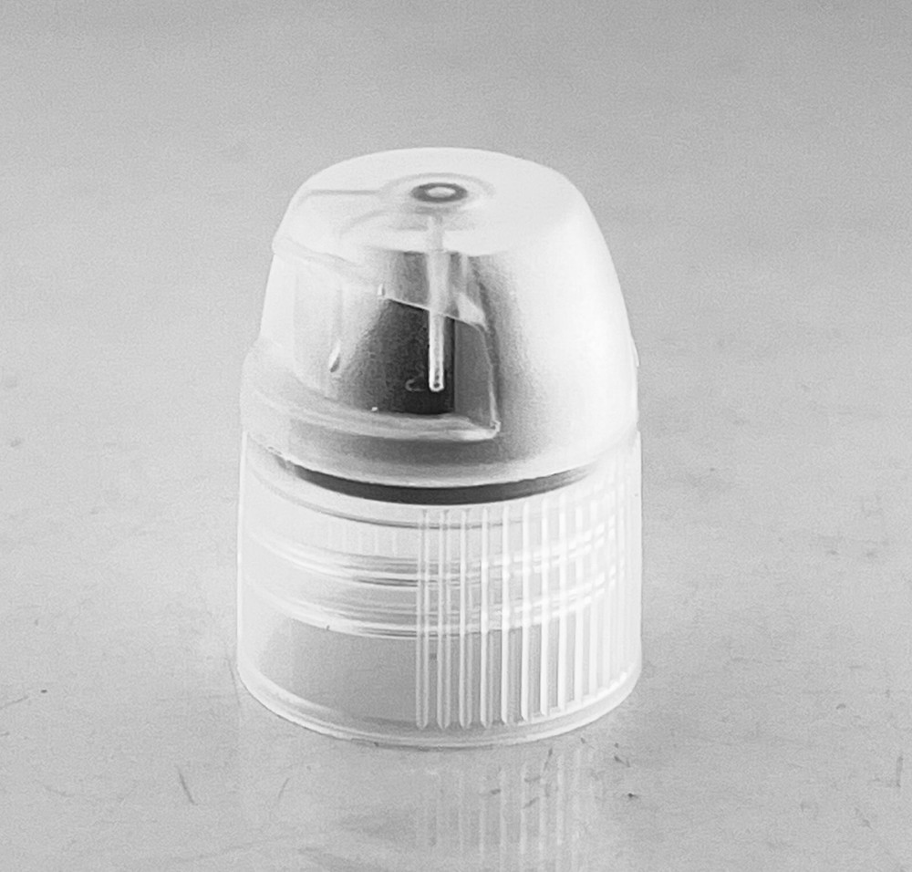 CLEAR 20mm Flip Top Snap Caps Bottle Cap Replacement (100-Pack)