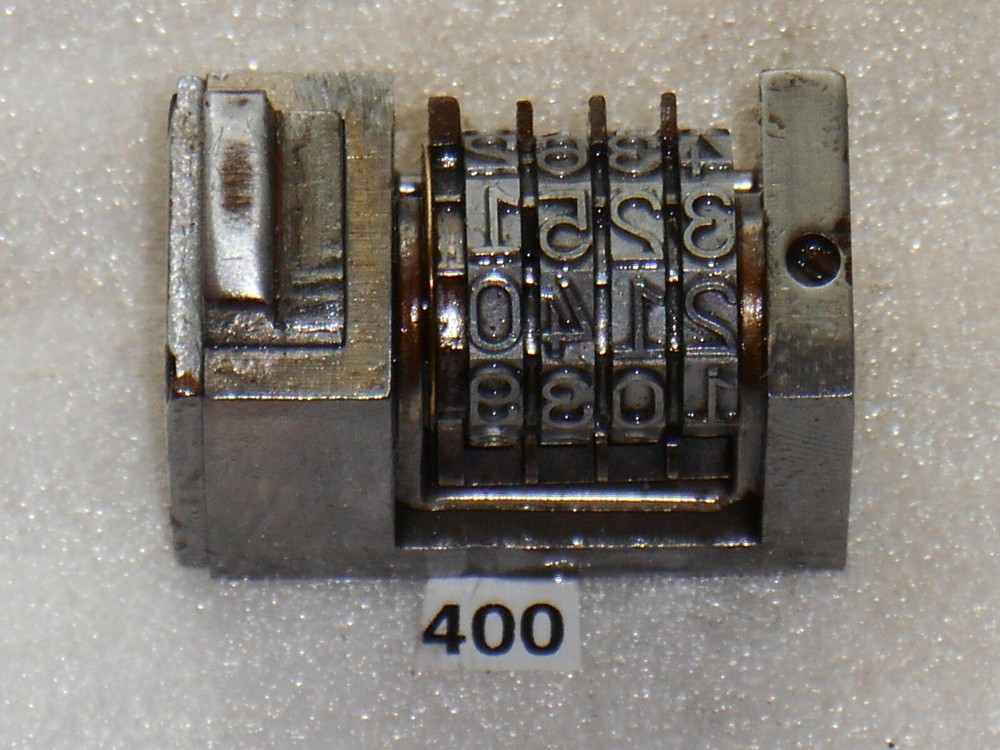ATLANTIC | Reverse letterpress numbering machine | 400