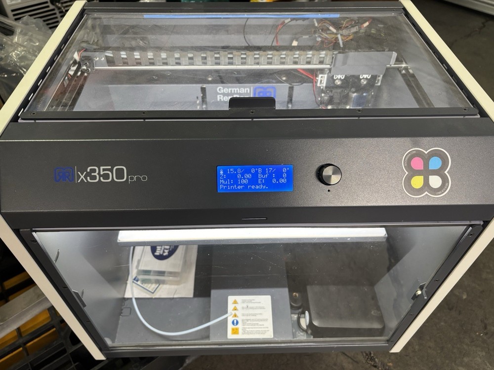 German RepRap x350 Pro 3D Printer With Extra Tools Included