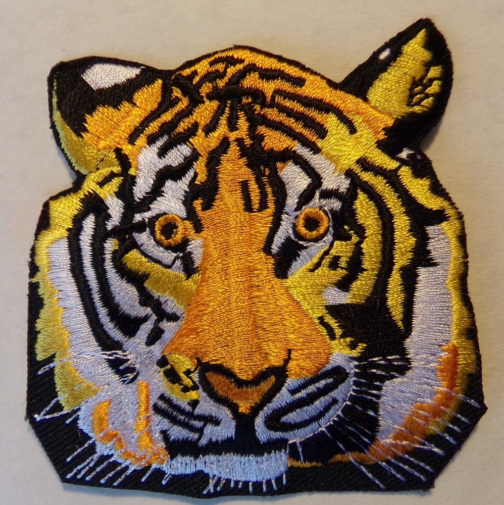 TIGER PATCH - BENGAL TIGER - GOLD