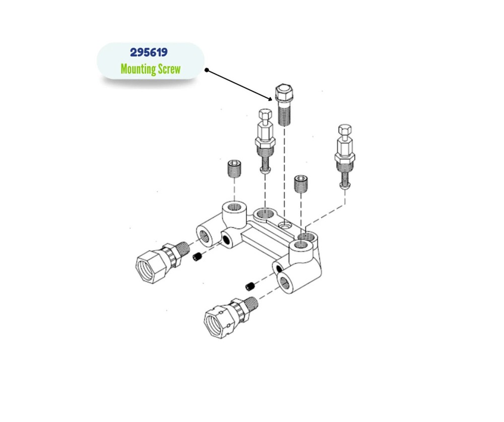 D-GUN MOUNTING SCREW - (295619)