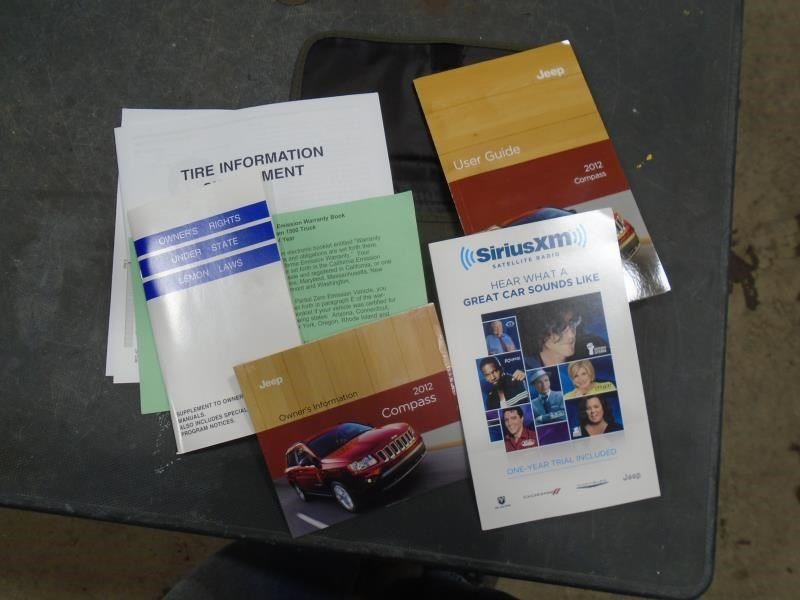 COMPASS 2012 Owners Manual 1384912