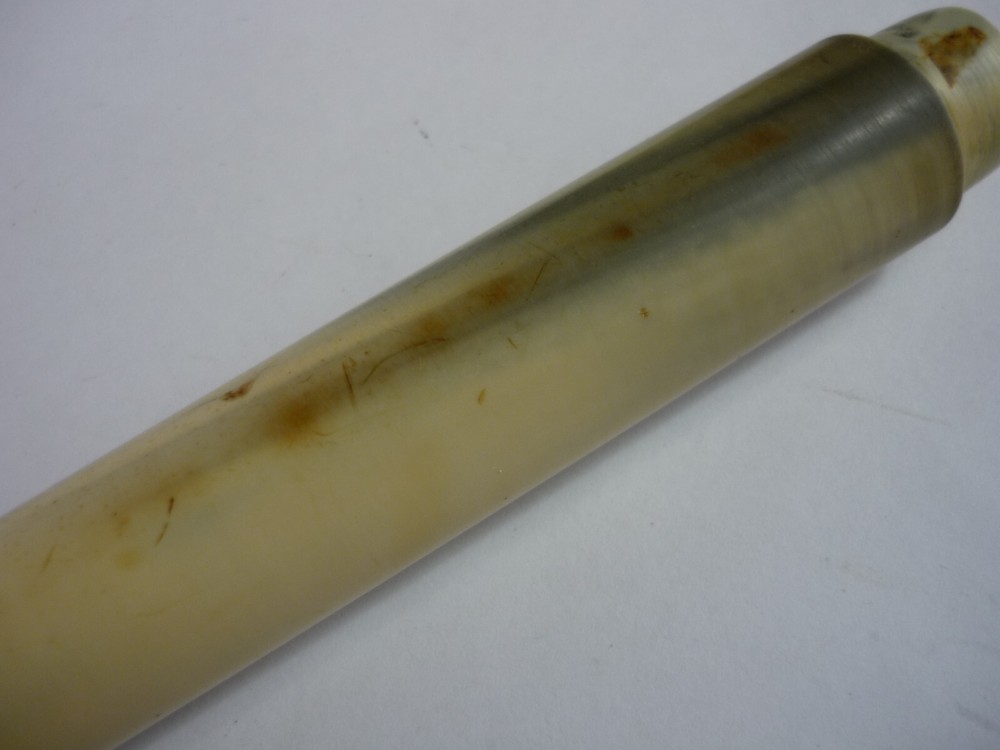 Bakelite rod (Door handle) Soviet USSR, solid (without hole),160*23mm, 77gram