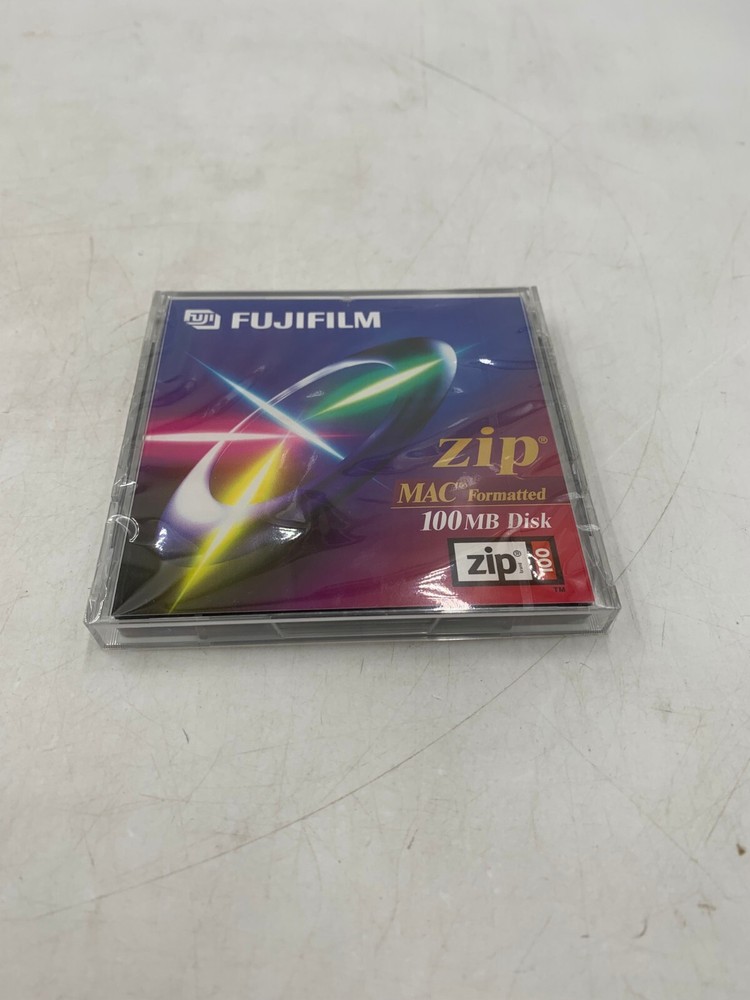 FujiFilm 100 MB Mac Formatted Disk Zip Drive Free Shipping