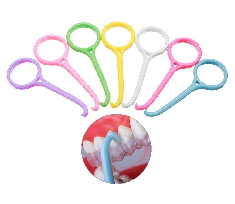 Dental Retainer Aligner Remover Invisible Removable Braces Clear Take Off Tools