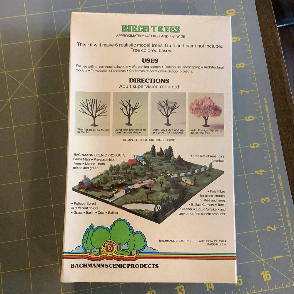 Scenery - Tree Kit - Birch Trees - Bachmann - No. 2255 - Unopened