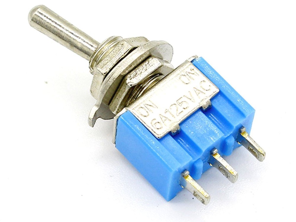 Mini Toggle Switch MTS-102 - 1 Phase - 2 Positions ON-OFF
