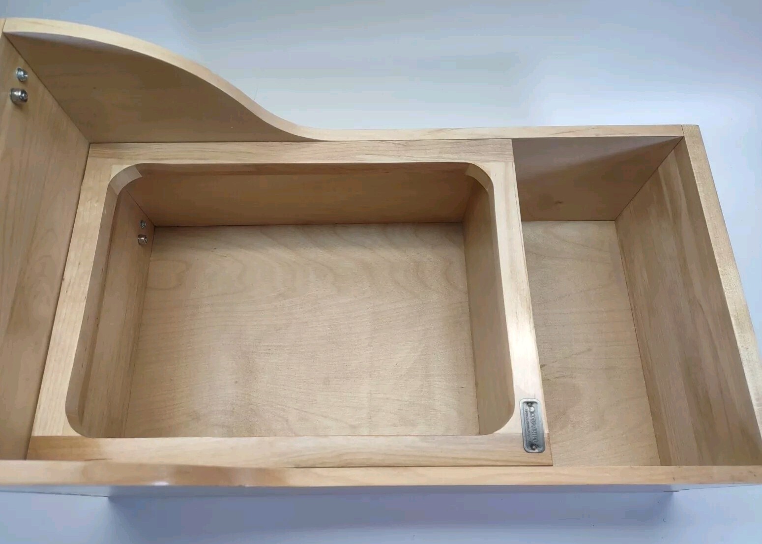 Rev-A-Shelf 4WCSC1535DM1 Single 35 Qt Pull Out Kitchen Cabinet Waste - NO BIN