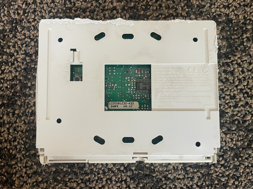 DSC PowerSeries 433 Alarm system Keypad - Pre-Owned condition