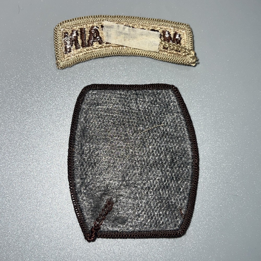 ARMY PATCH .10th MOUNTAIN DIVISION, DESERT,DCU. DBDU,