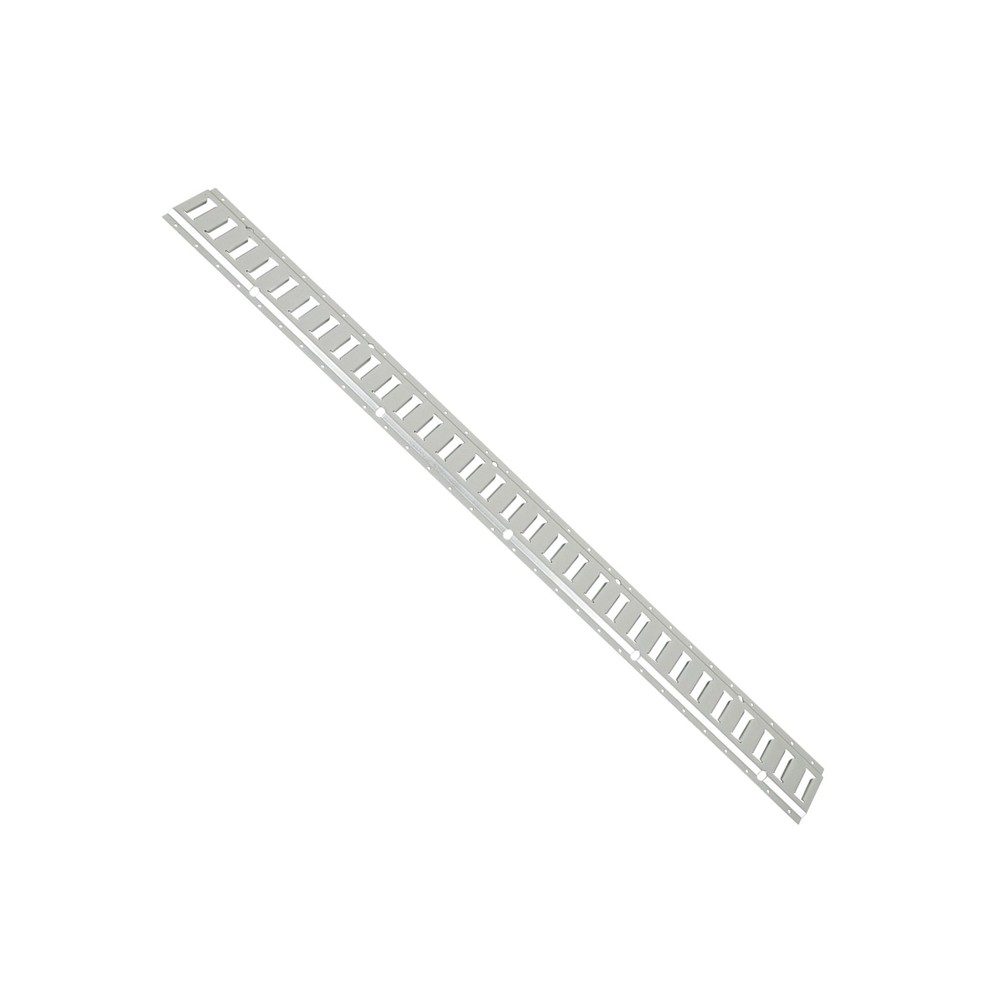 Labwork 4PC Galvanized Horizontal 5' E Track Rails 8PC O Rings 8PC Rope Tie Offs