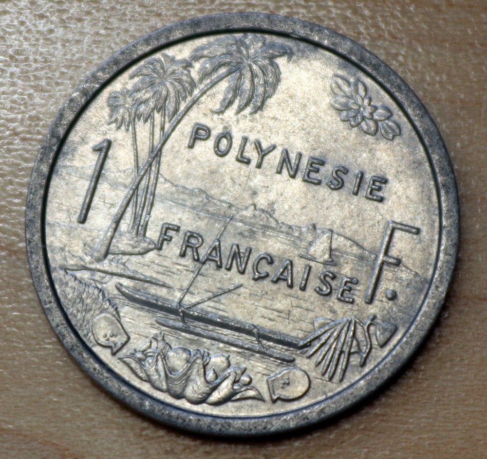 1979 French Polynesia 1 Franc