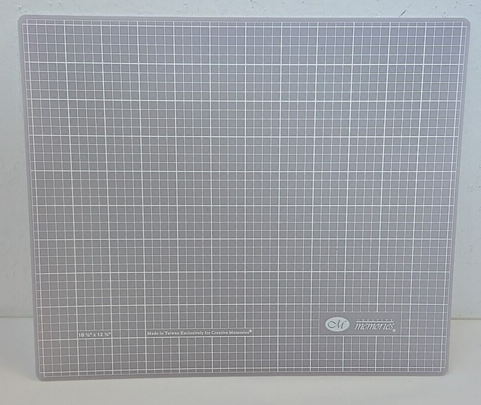 Creative Memories Custom Cutting System Circle Oval + Cutting Mat