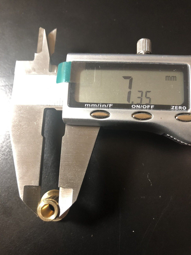 20 pcs Multicert Threaded Barbed Insert M6 Brass by Tappex (Plastic, Press in)