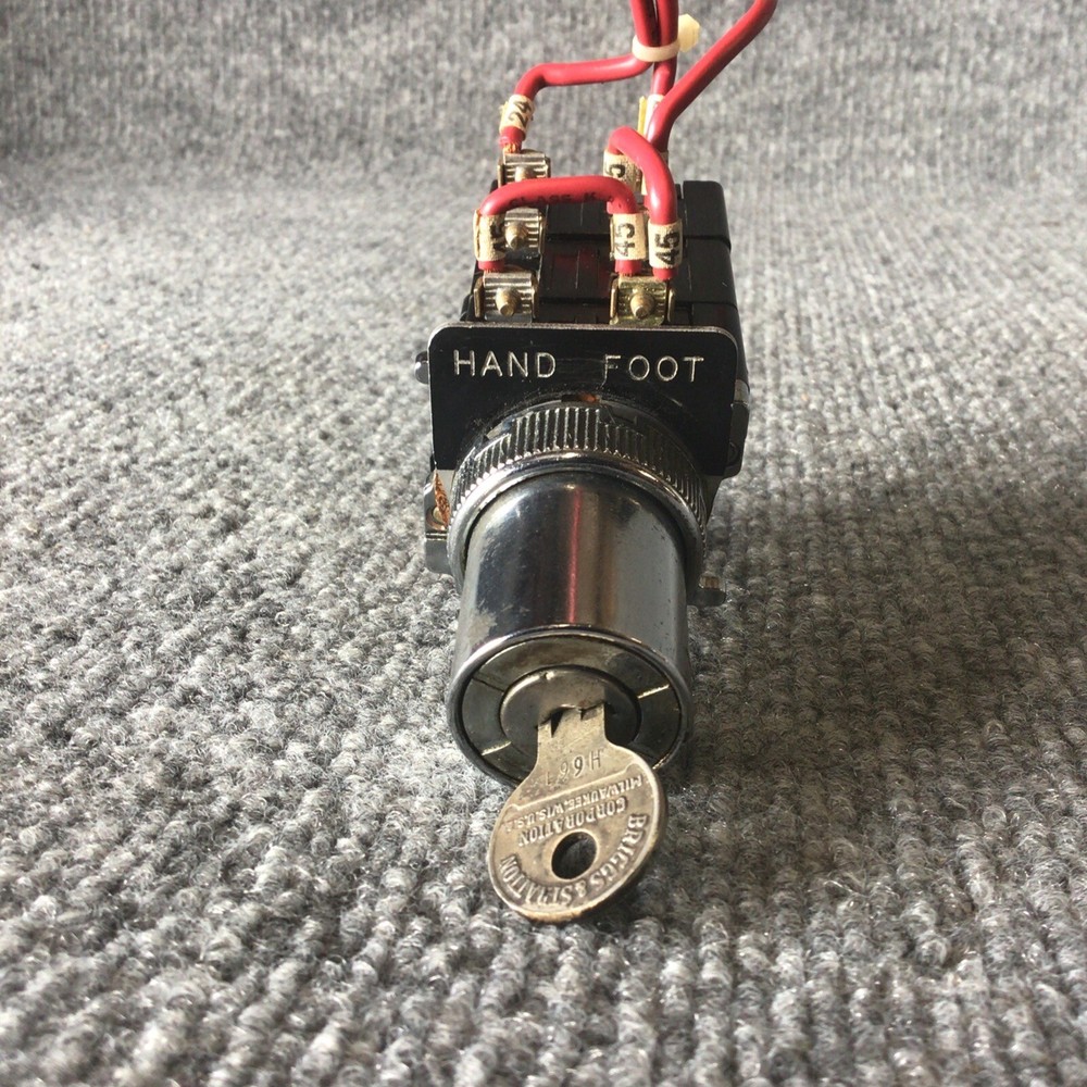 Cutler Hammer 2 Position Locking switch Used