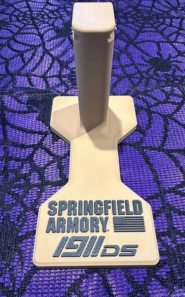 Springfield Armory Prodigy Double Stack DS 1911 Pistol Display Stand (coyote)