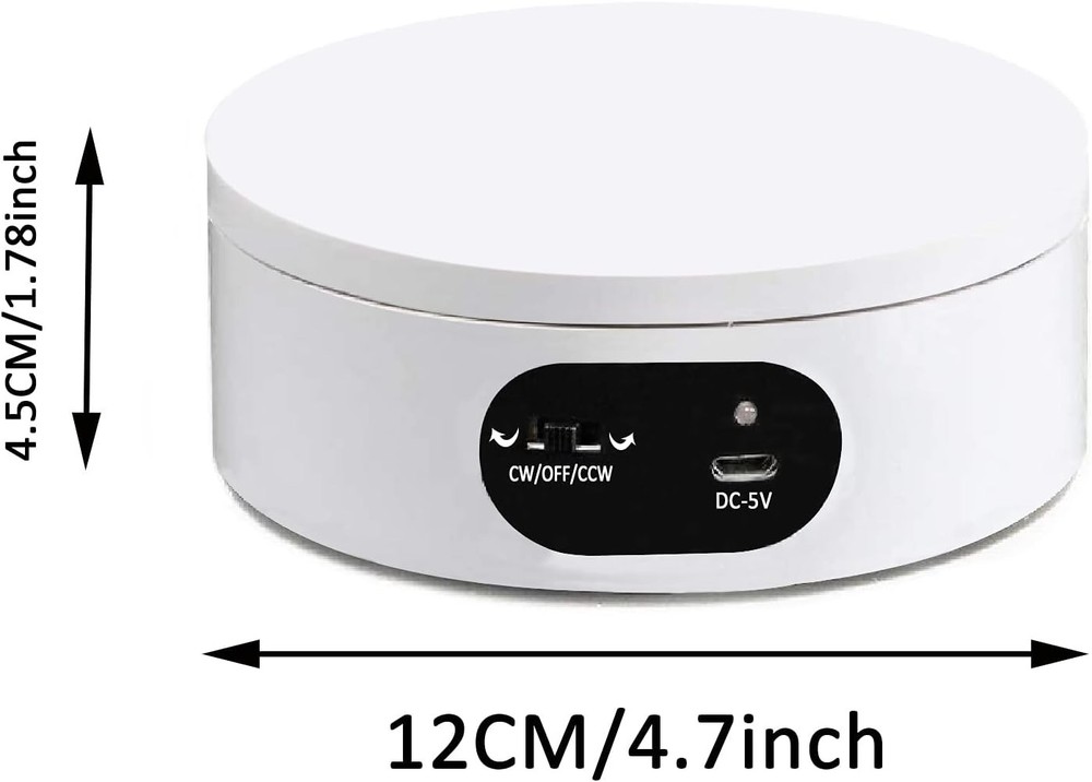 Professionally Designed Rotating Display Stand for Tumblers - Quiet & Versatile