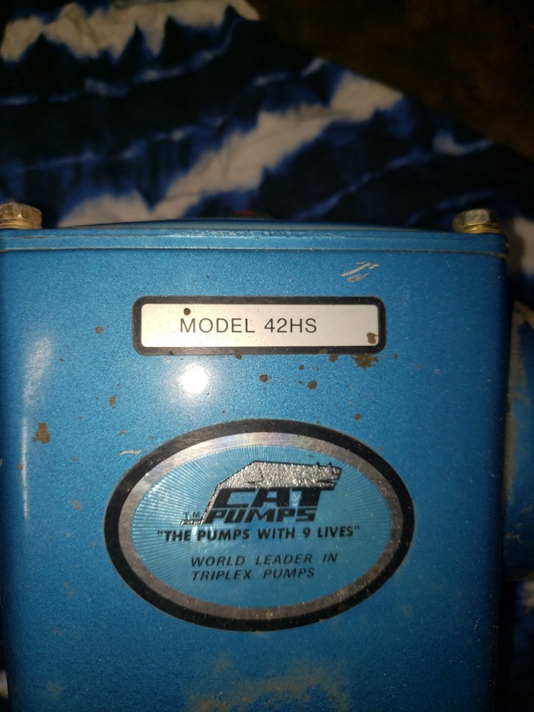 Cat 42HS Triplex Belt Drive Pump