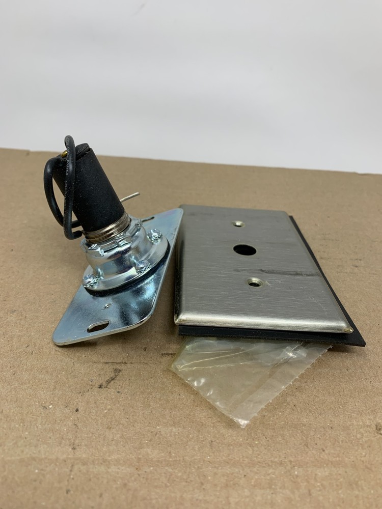 NEW- Flush Push Button: #852 Weatherproof High Voltage