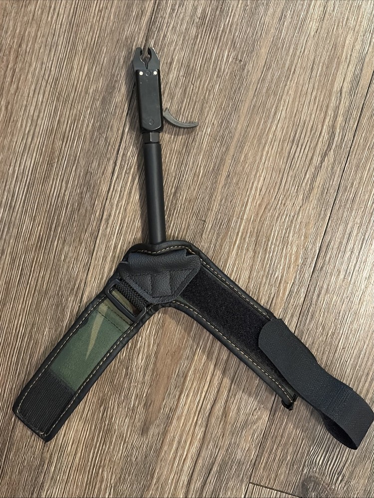 Archery Wrist Strap Index Trigger Finger Bow Hunting String Release Aid