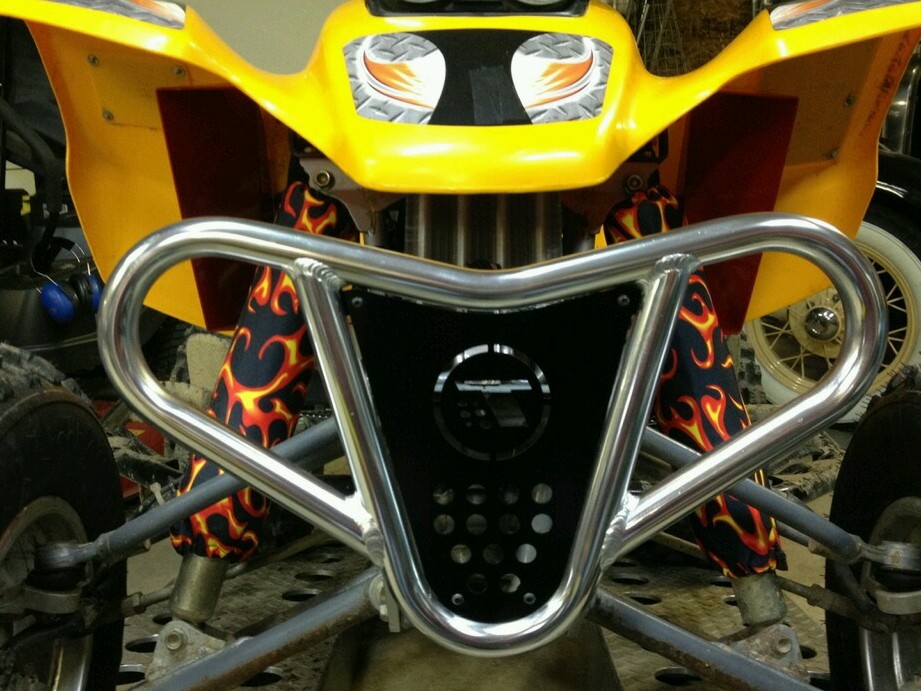 HONDA TRX400EX - TRX400X RADIATOR AIR SCOOPS 1993-2004 /TRX400EX-400X alum wow