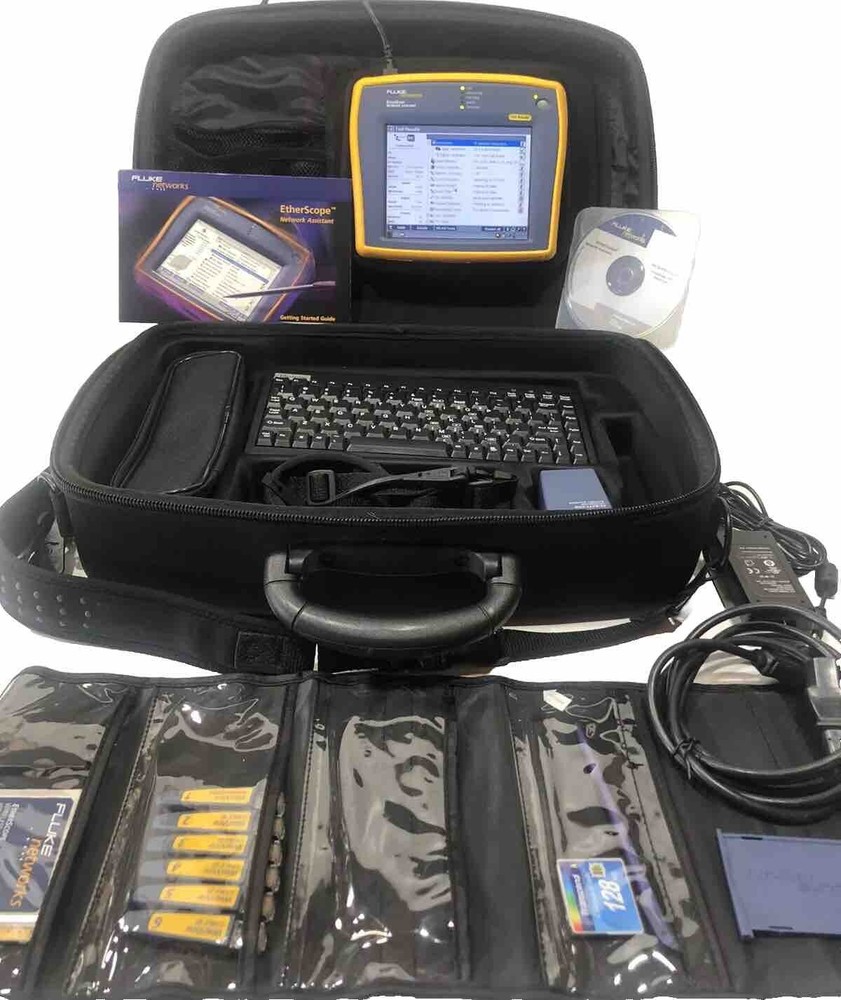 Fluke Networks EtherScope Series I Network Assistant w/ LAN WLAN & ITO Opts