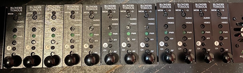 Blonder Tongue RF Mini Modulator BT-MICM-D - Various Channels