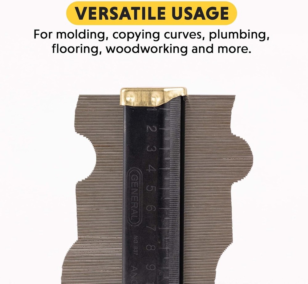 Contour Gauge 6 Inch Angle Finder Tool