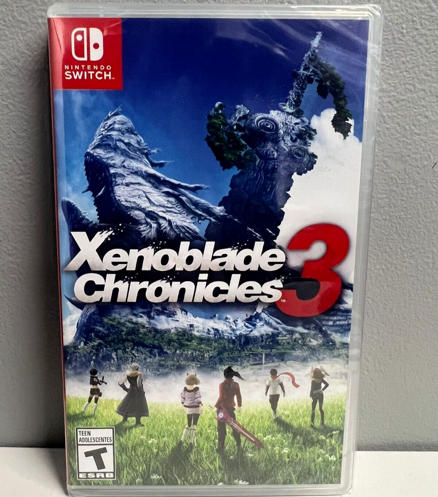Xenoblade Chronicles: Definitive Edition + 2 & 3 Nintendo Switch Sealed Bundle