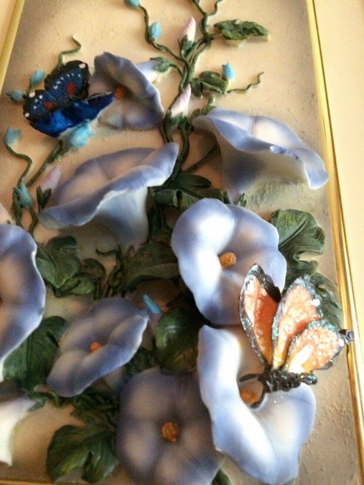 Two Handcrafted Three Dimensional Pictures 12 X16