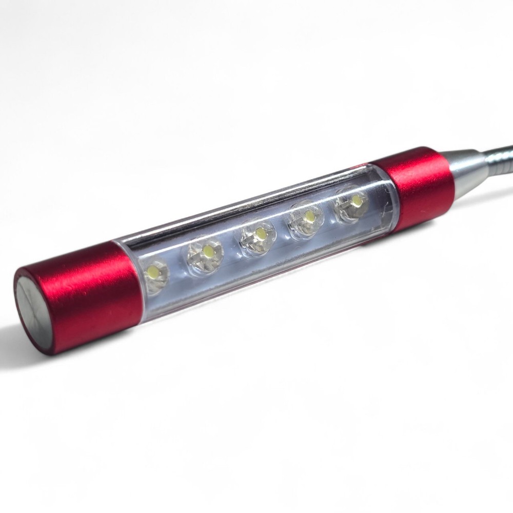 Mini USB LED Flexible Light: Portable USB Light for Laptop Computer Keyboard RED