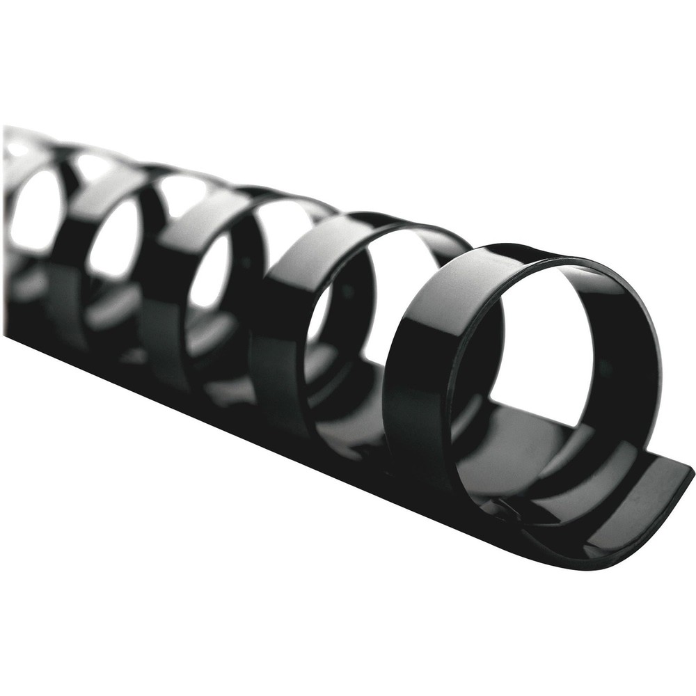 GBC Binding Spines/Spirals/Coils, 1/4 Diameter, 25 Sheet Capacity, CombBind,...