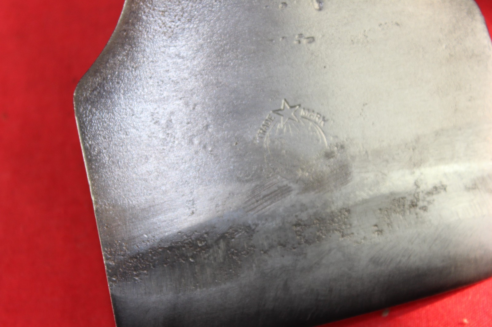 Vintage Adze / Handle Ship Building, 2 lb Trade Mark With STAR