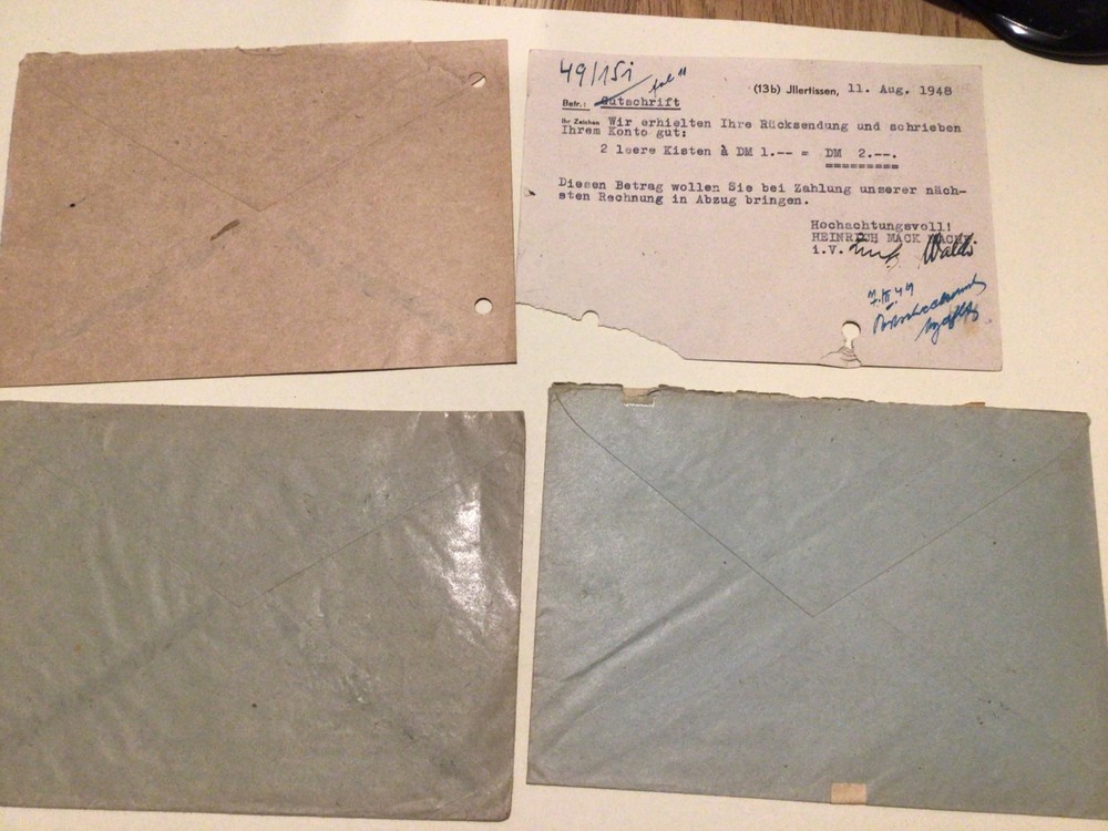 Germany 1940’s Official covers 4 items Ref A501