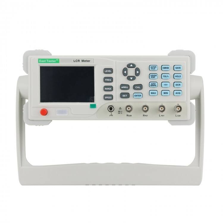 Benchtop LCR Bridge Meter DCR Mode 10Hz-20kHz Frequency Continuously Adjustable
