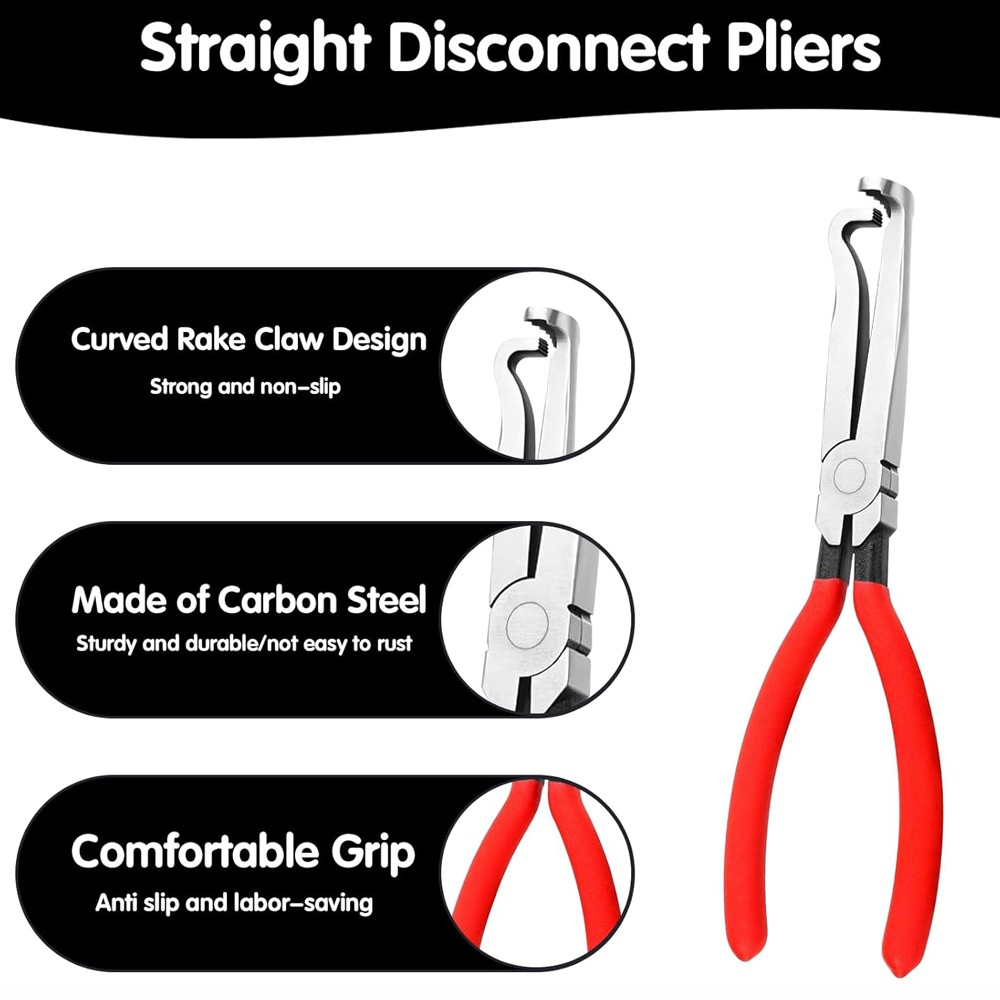 Disconnect Pliers Electrical Connector Separator Terminal Plug Removal Tool Kit