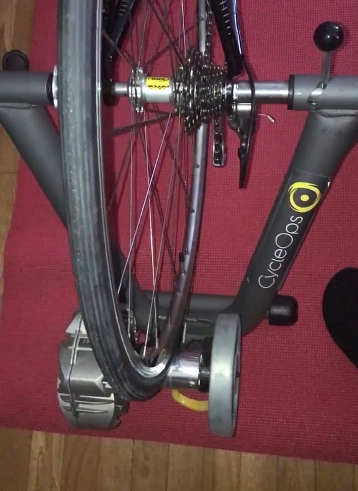 Cycle Ops 2 Fluid Trainer and Riser Block (Used)
