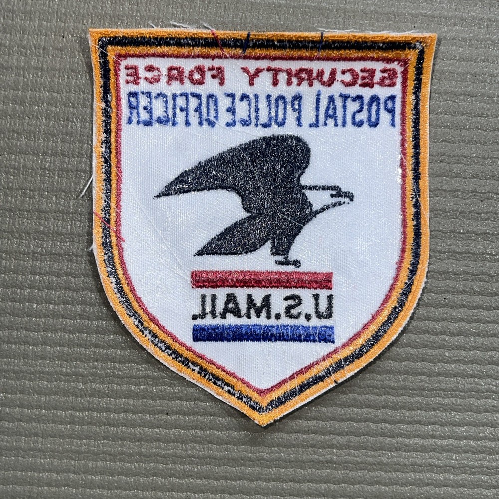 US Mail postal POLICE OFFICER Security Force SHOULDER patch