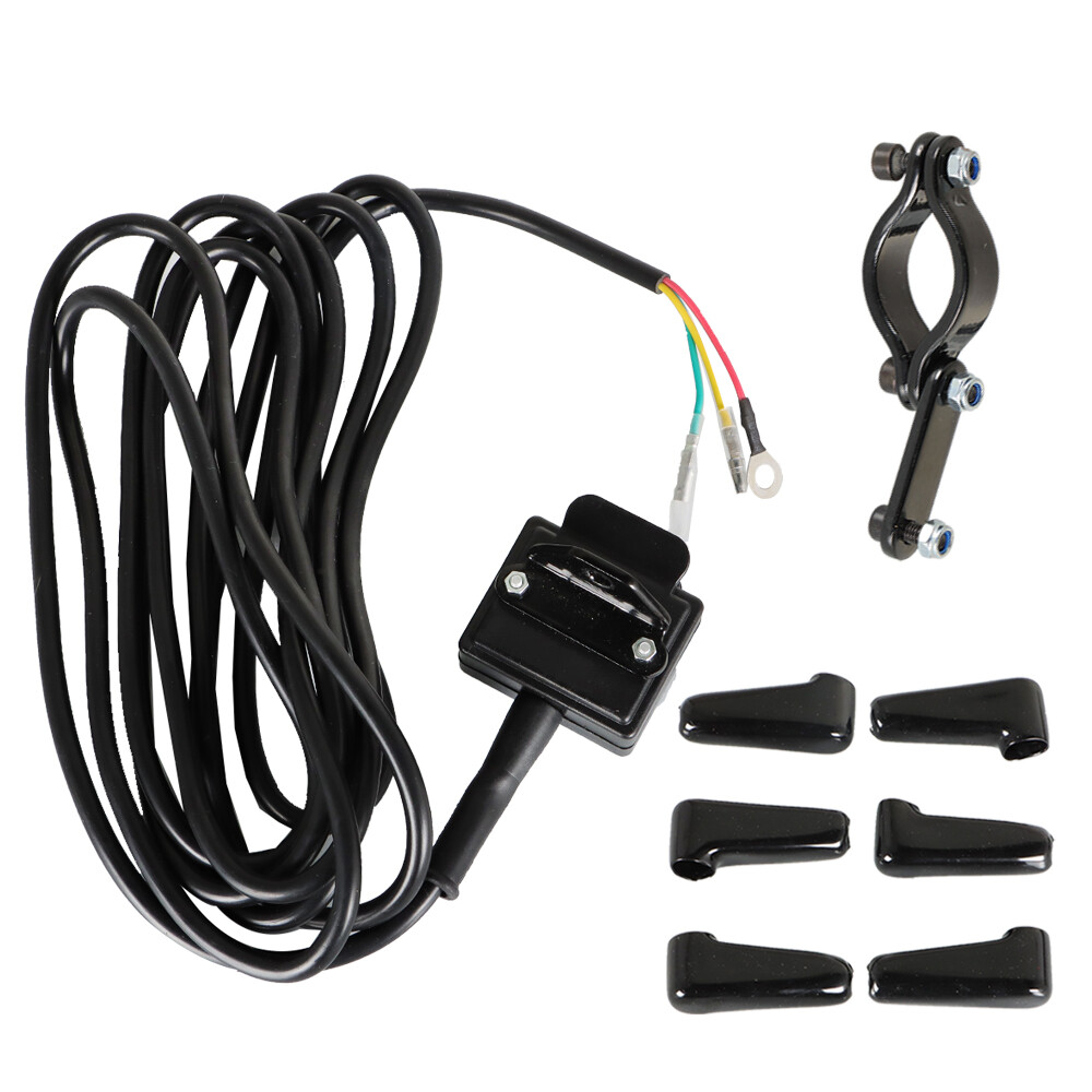 For WARN ATV NEW 12V Winch Rocker Thumb Switch Handle Bar Control & Bracket