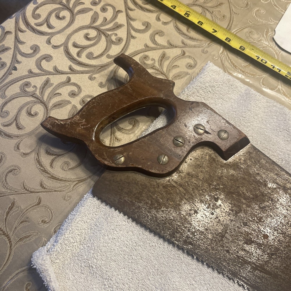 Warranted Superior Vintage Hand Saw