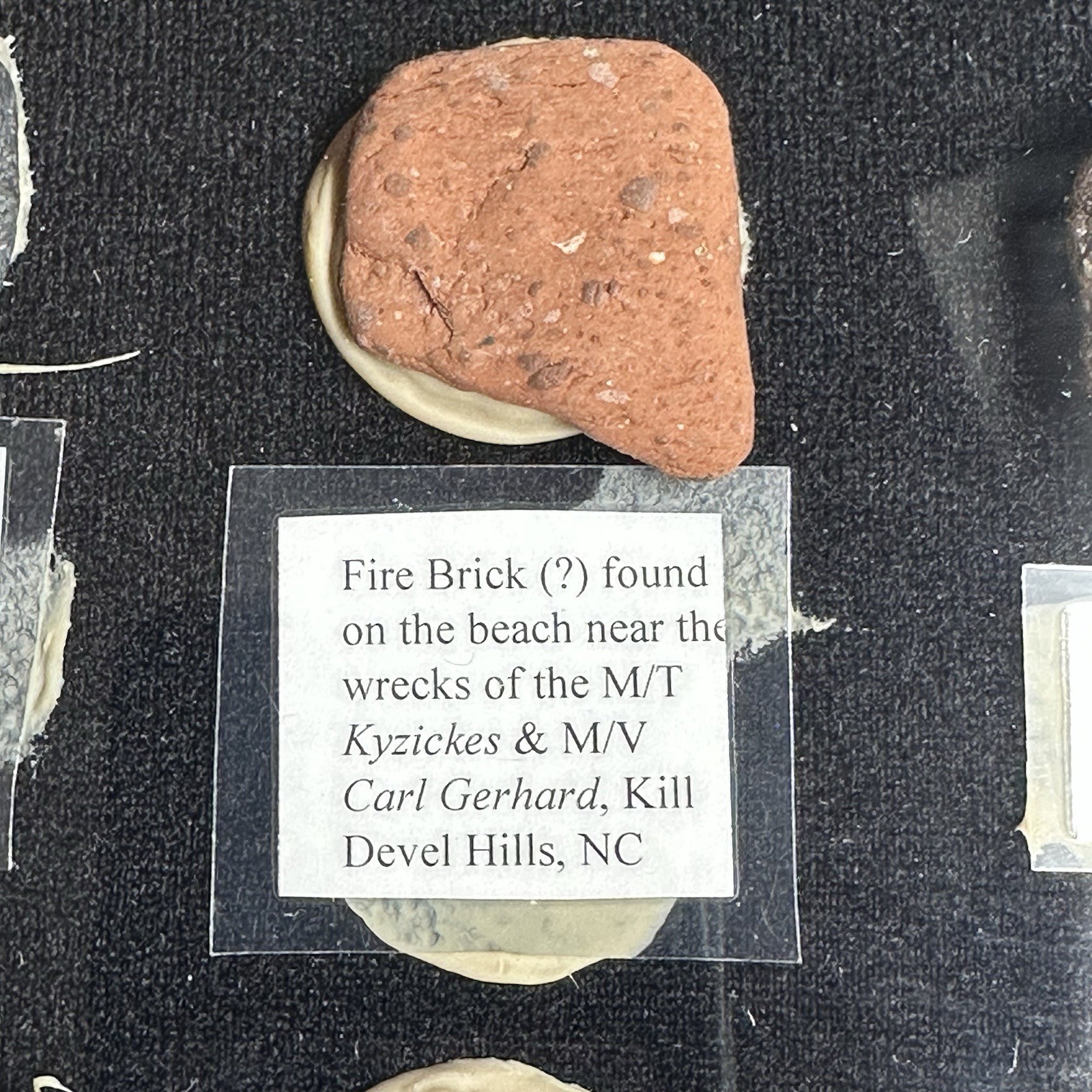 25+ Shipwreck Artifacts in Display Case USS Olympia Pocahontas Civil War Era