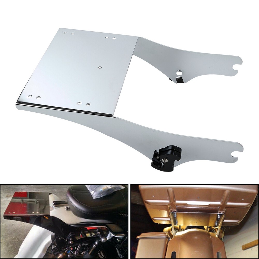 Pack Trunk Mounting Bracket Rack / Docking Fit For Harley Electra Glide 97-08