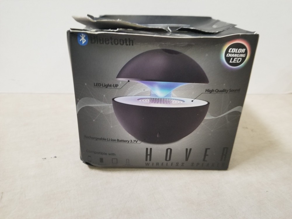 Bass Jaxx ~ Bluetooth Hover Wireless Speaker ~ Color Changing LED