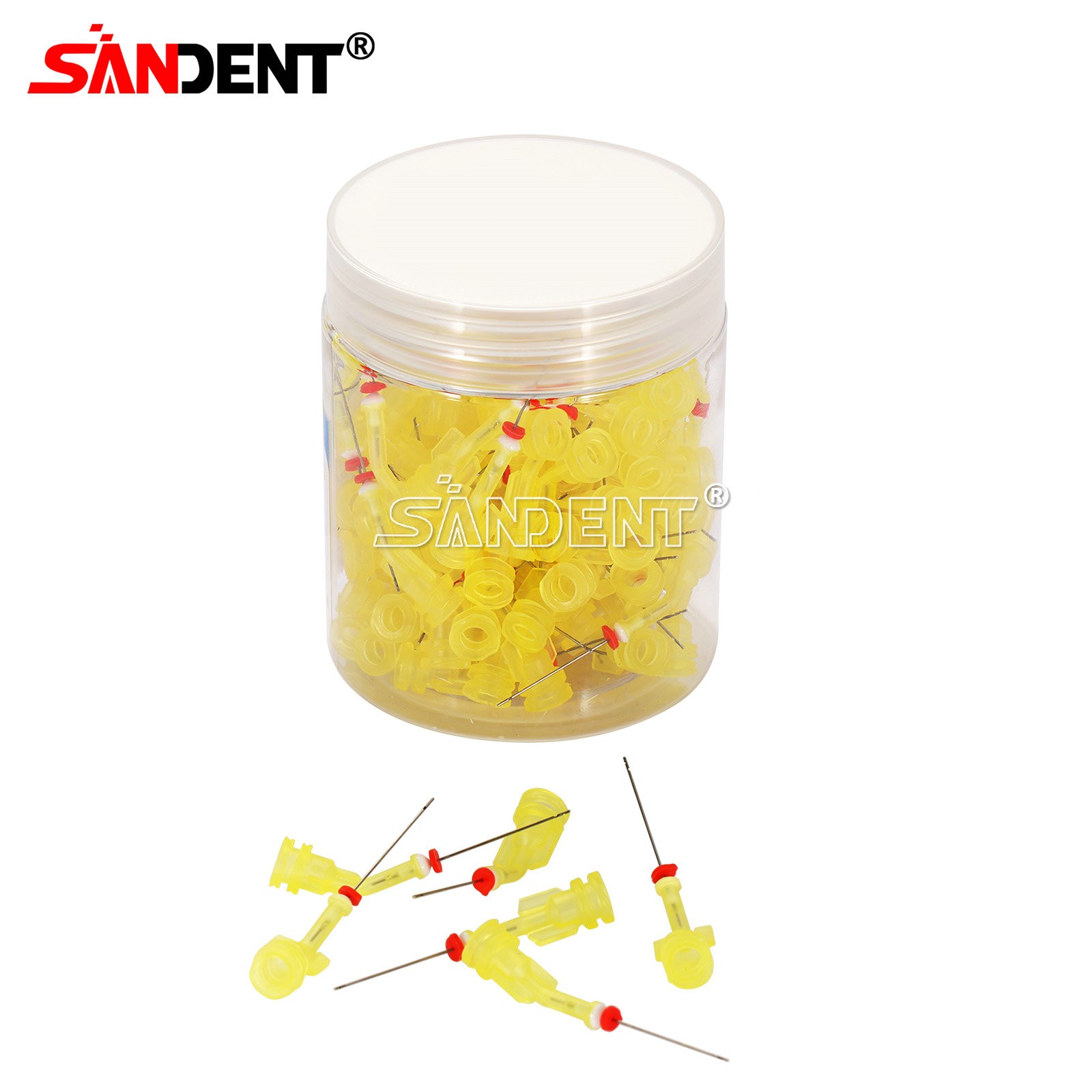 Dental Endodontic Endo Irrigation Needle Tip Disposable Root Canal Syringe Tips