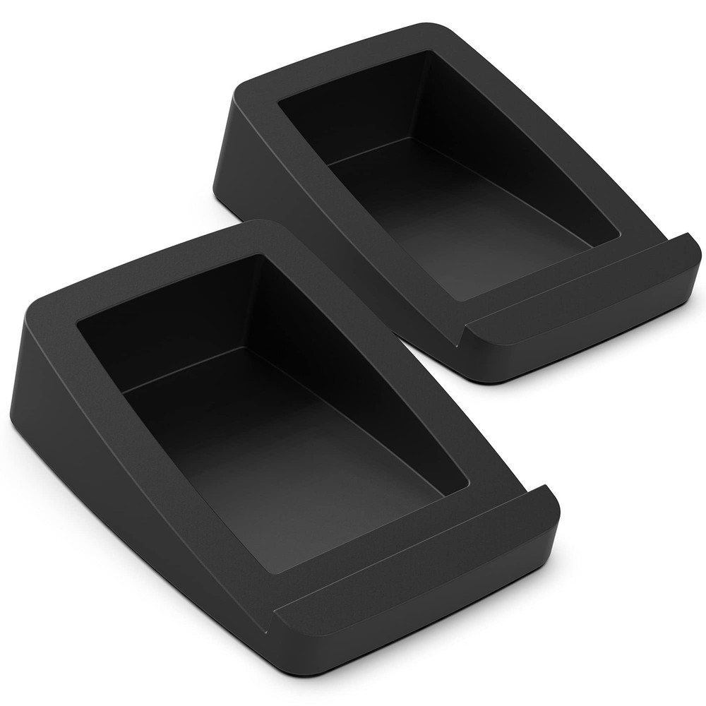 Speaker Stands Wedge, Anti Vibration Silicone Angled Riser