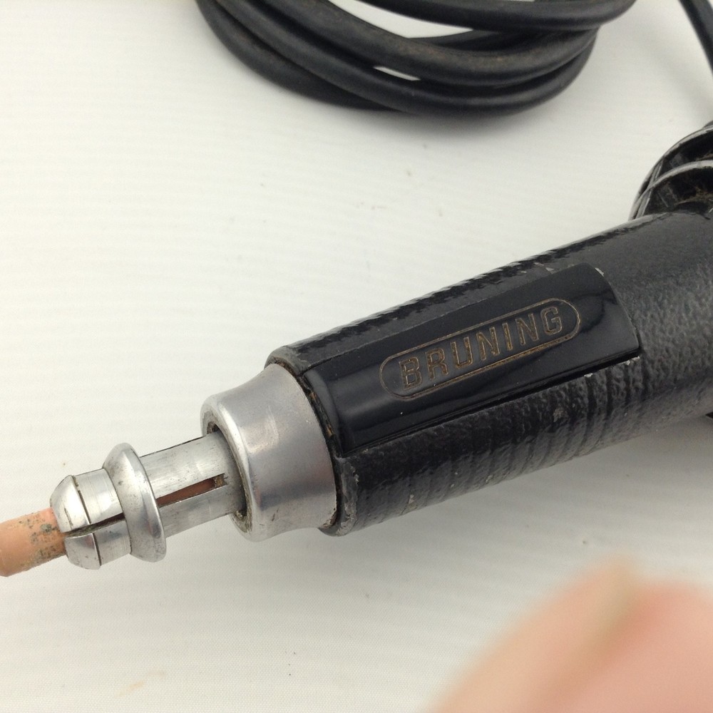 Vintage Bruning Electric Eraser for Drafting TESTED