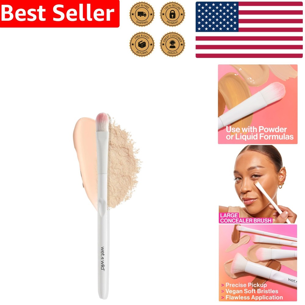 Concealer Brush with Precision Control for Maximum Coverage - 7.28 in