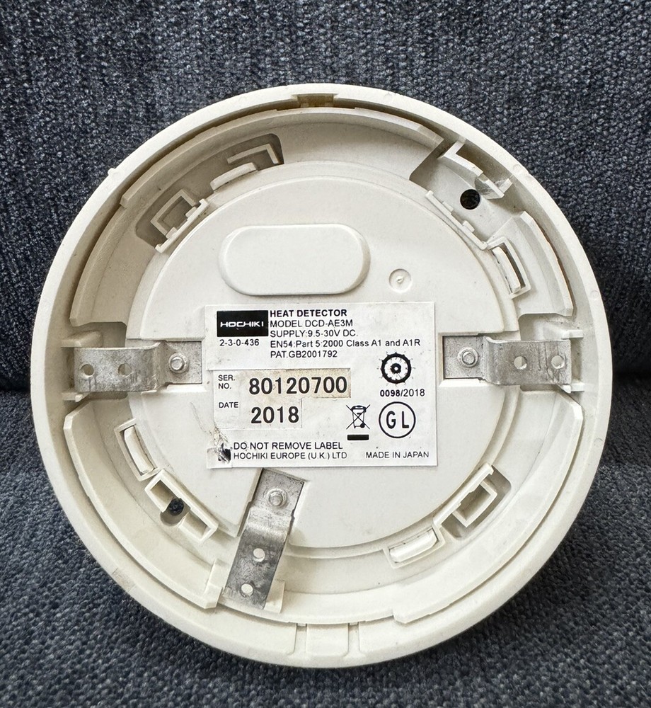 HOCHIKI HEAT DETECTOR DCD-AE3M (NEW)