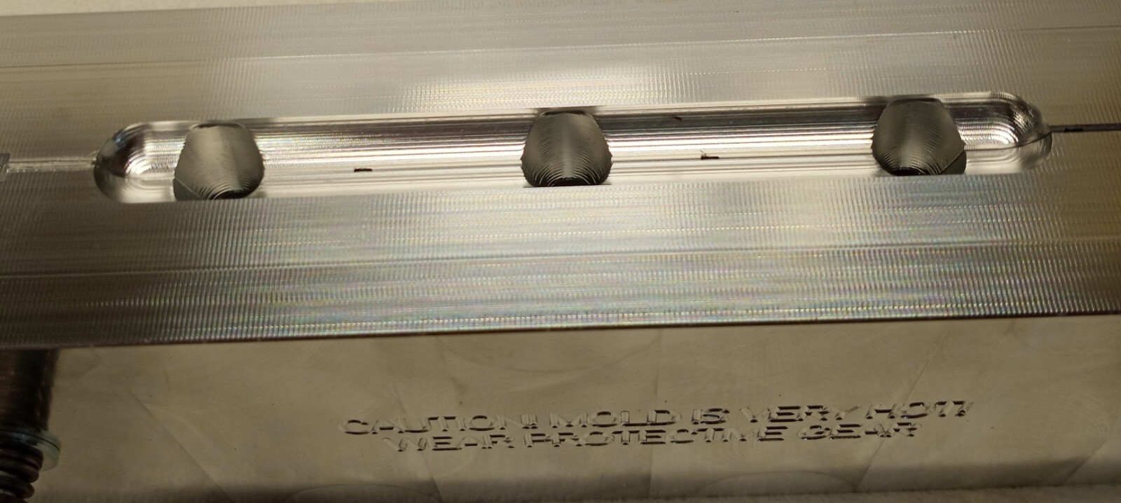 8 oz and 10 oz Combo Pyramid Sinker Production Mold ( 14 cavity ) Aluminum CNC