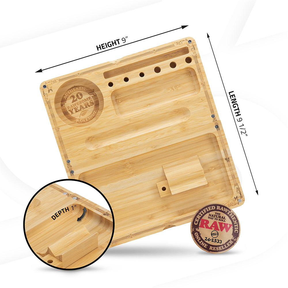 RAW Backflip 20th Anniversary Rolling Tray